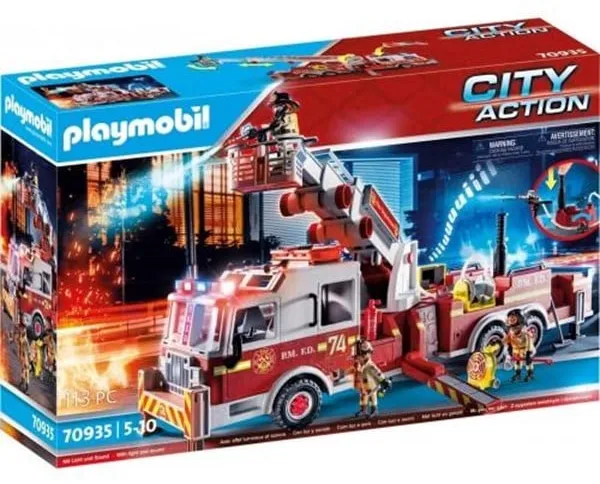 Playmobil City Action - Brandbil: US Tower Stige